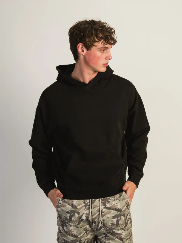 KOLBY RELAXED FIT HOODIE - BLACK sold by Boathouse