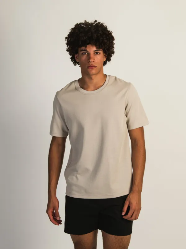 KOLBY KEEP COOL TEE - PEBBLE sold by Boathouse