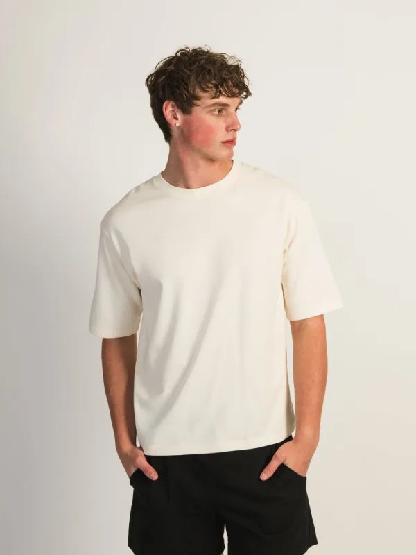 KOLBY KEEP COOL BOXY FIT TEE - CREAM sold by Boathouse