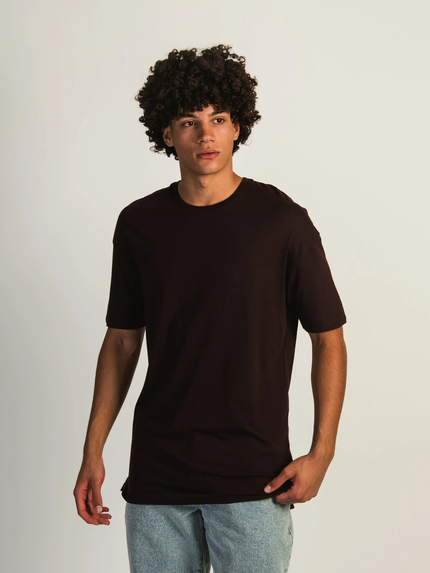 LONG FIT TEE - PLUM sold by Boathouse