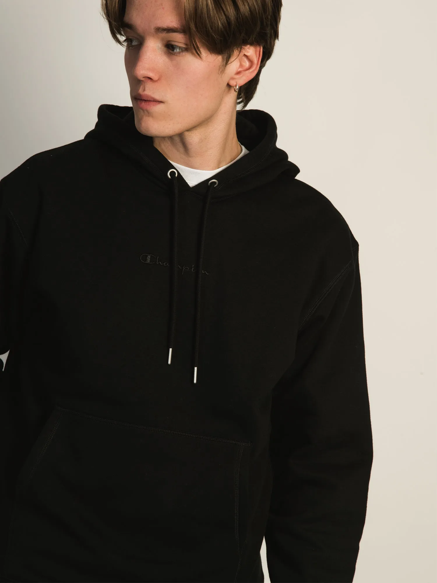 CHAMPION CLASSIC C SCRIPT PULLOVER HOODIE sold by Boathouse