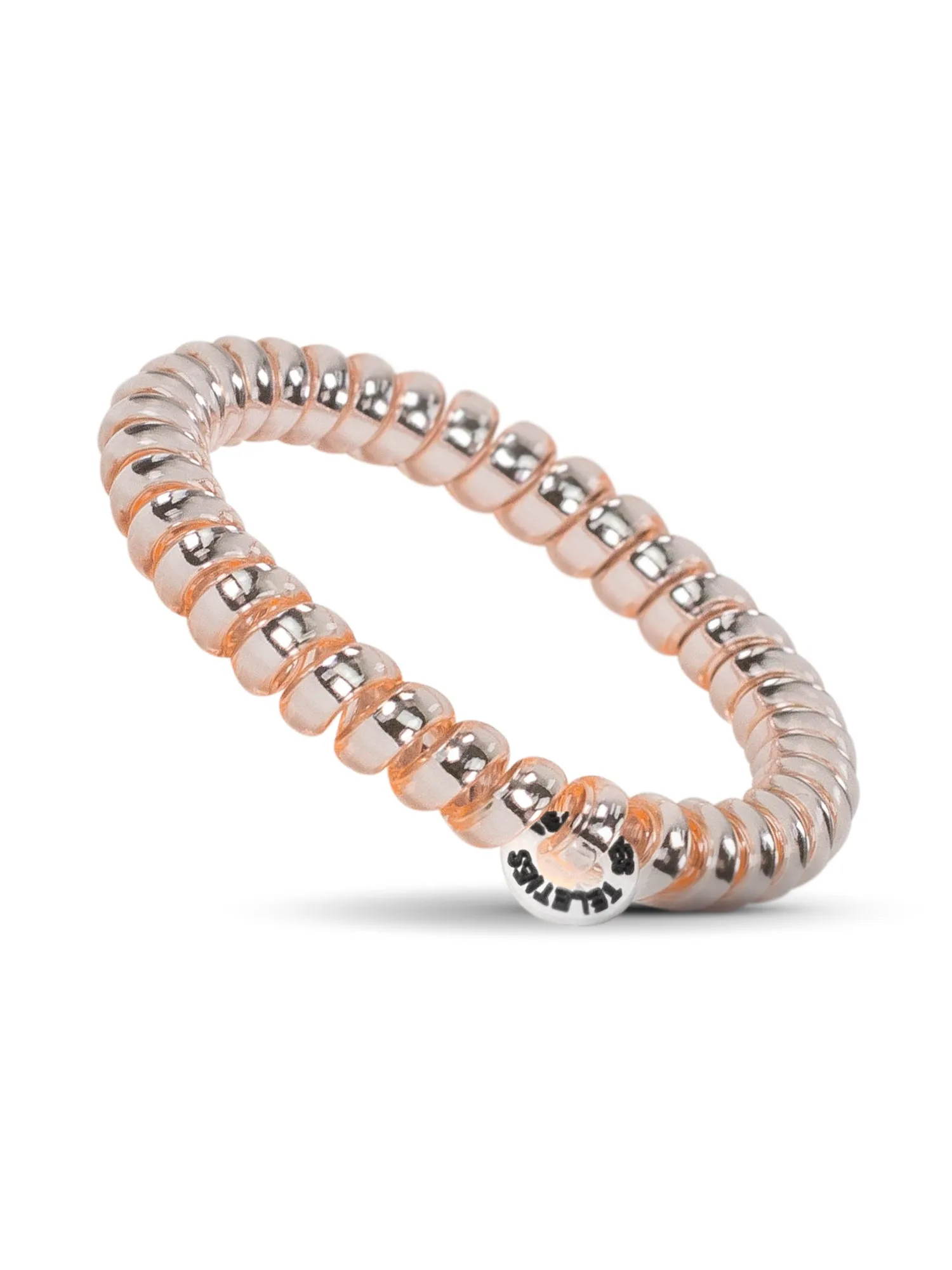 TELETIES HAIR TIE SMALL - METALLIC PINK sold by Boathouse product image thumbnail 3