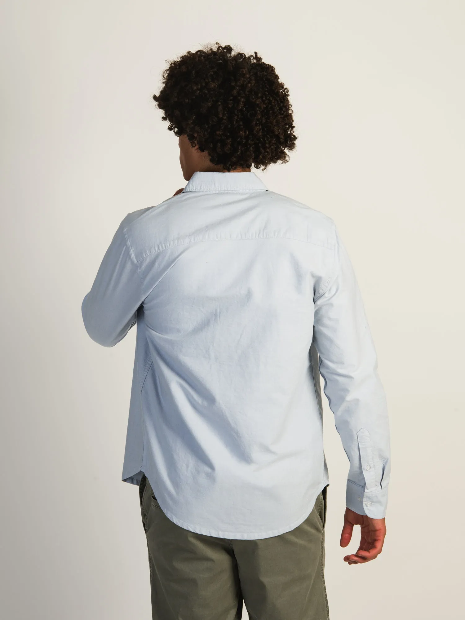 KOLBY OXFORD SHIRT - LIGHT BLUE sold by Boathouse product image thumbnail 4