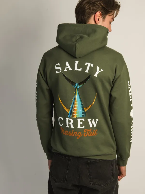 SALTY CREW TAILED PULLOVER HOODIE - MILITARY VERT sold by Boathouse