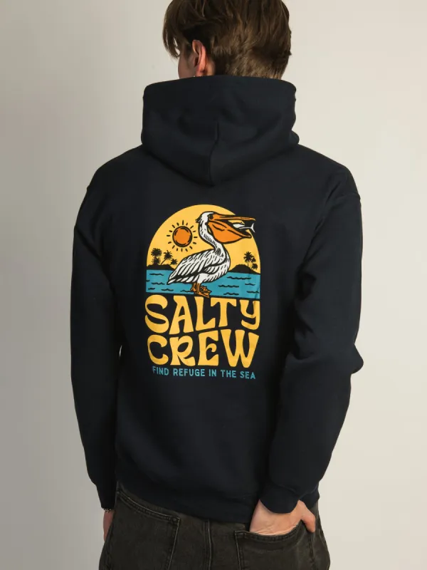 SALTY CREW SEASIDE PULLOVER HOODIE - NAVY sold by Boathouse
