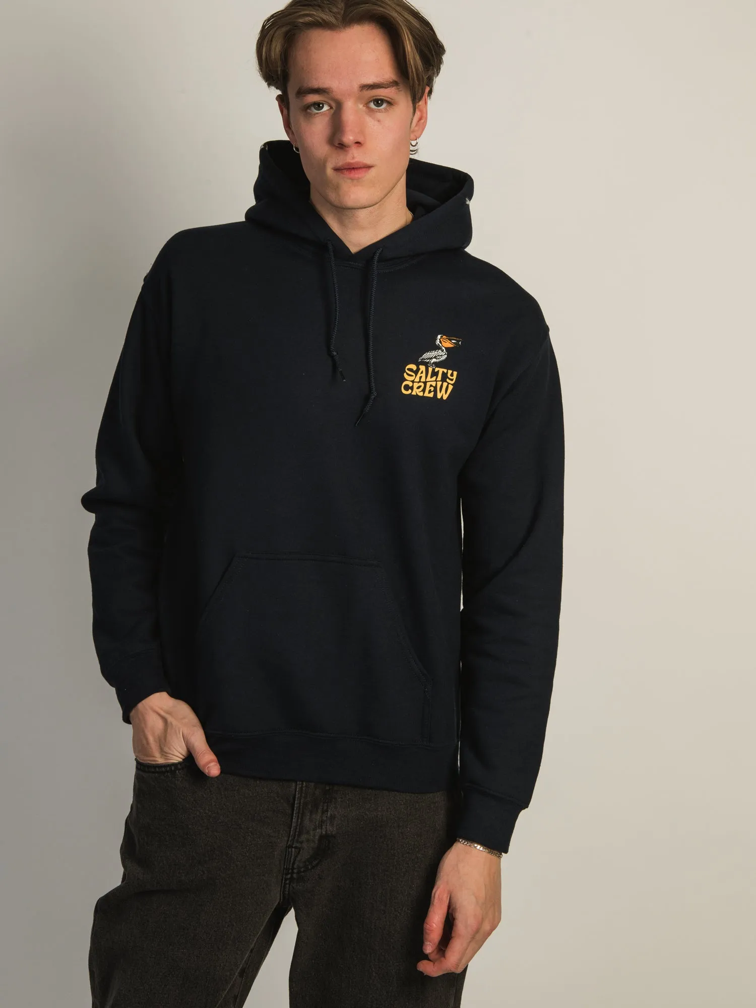 SALTY CREW SEASIDE PULLOVER HOODIE - NAVY sold by Boathouse product image thumbnail 2