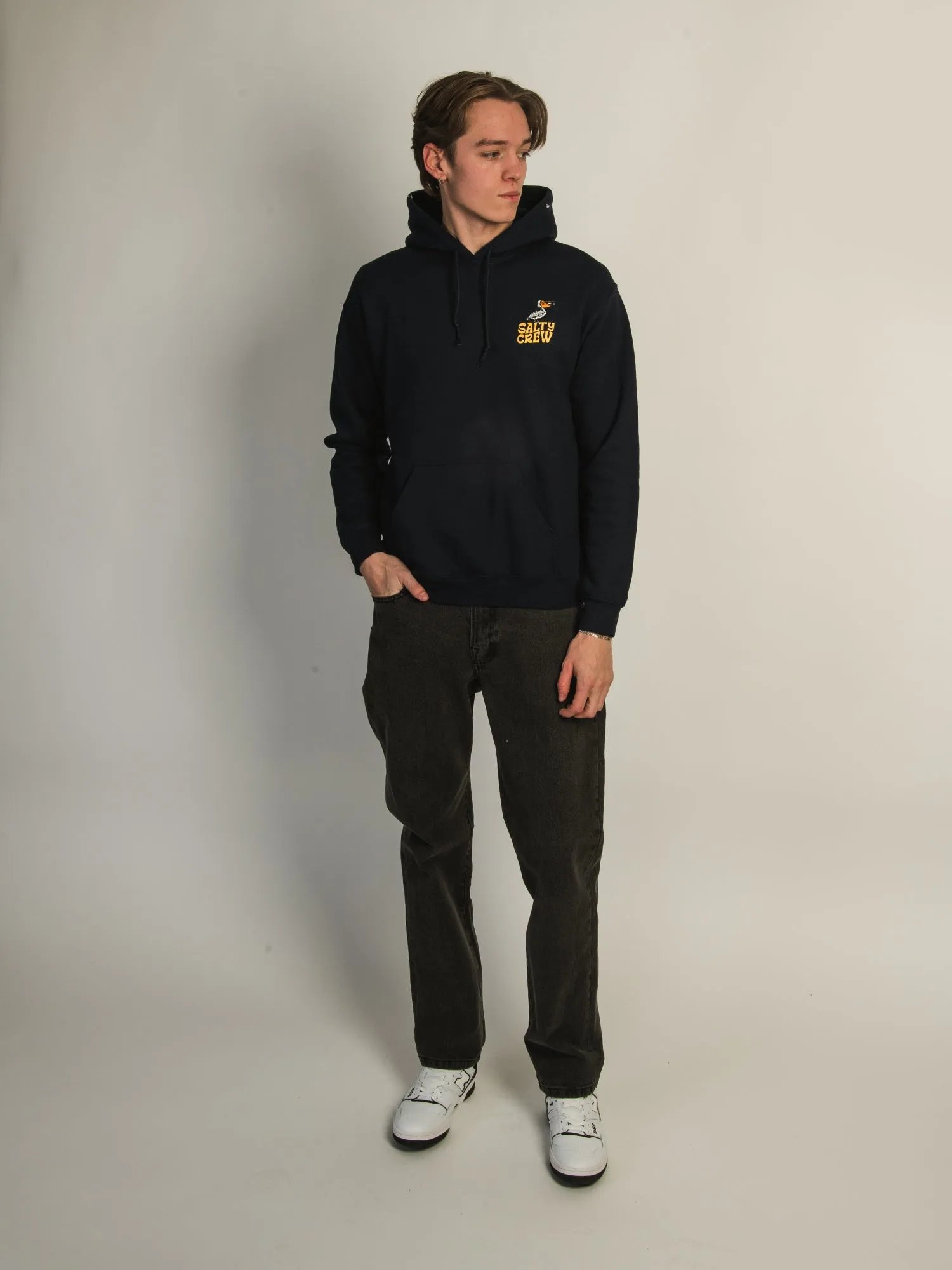 SALTY CREW SEASIDE PULLOVER HOODIE - NAVY sold by Boathouse product image thumbnail 4