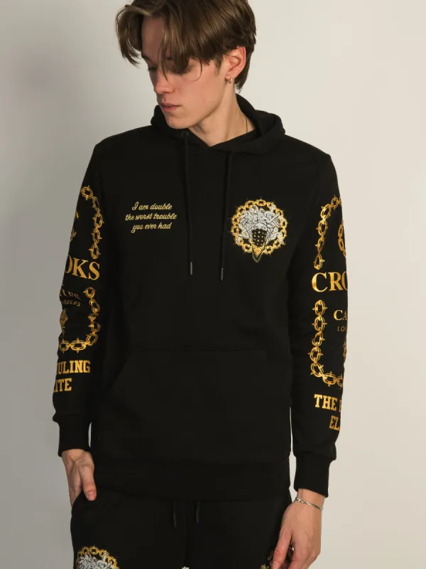 CROOKS & CASTLES LUXURY GOLD PULLOVER HOODIE sold by Boathouse
