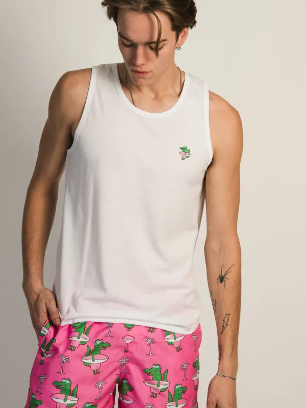 ISLAND HAZE SURF GATOR EMBROIDERED TANK sold by Boathouse