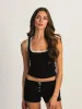 HARLOW ERYN TANK - BLACK sold by Boathouse