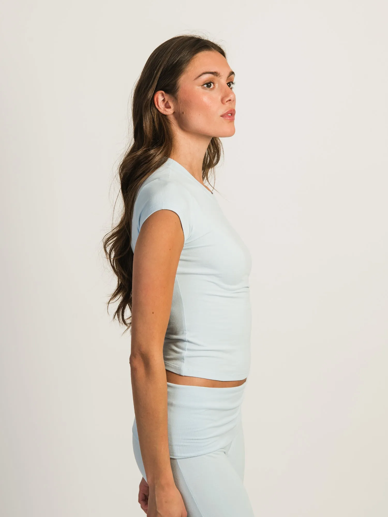 HARLOW GIA TEE - SOFT BLUE sold by Boathouse product image thumbnail 2
