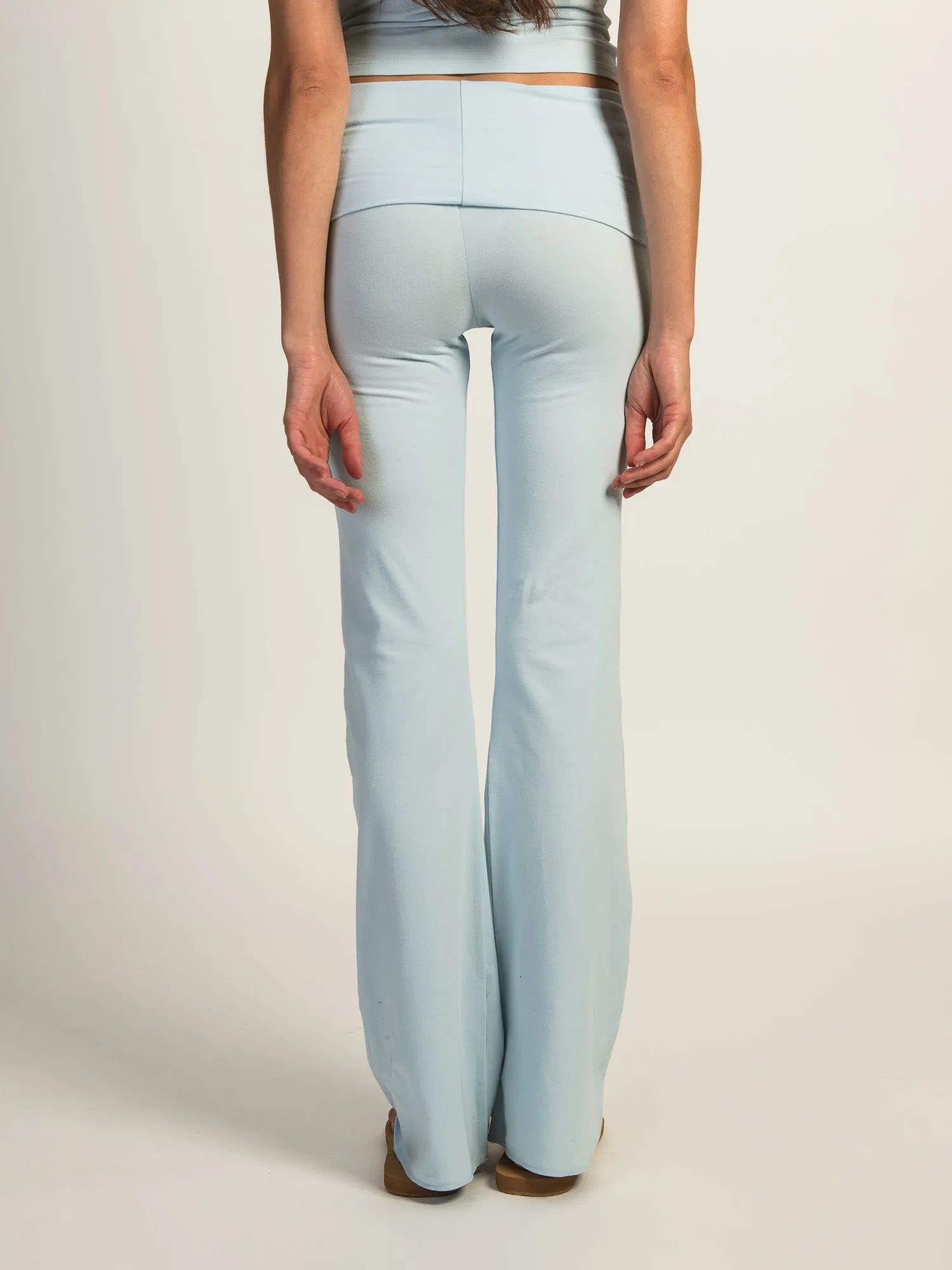 HARLOW GIA FOLDOVER PANT - BLUE sold by Boathouse product image thumbnail 4