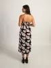HARLOW MALIA SLIT DRESS - BLACK sold by Boathouse