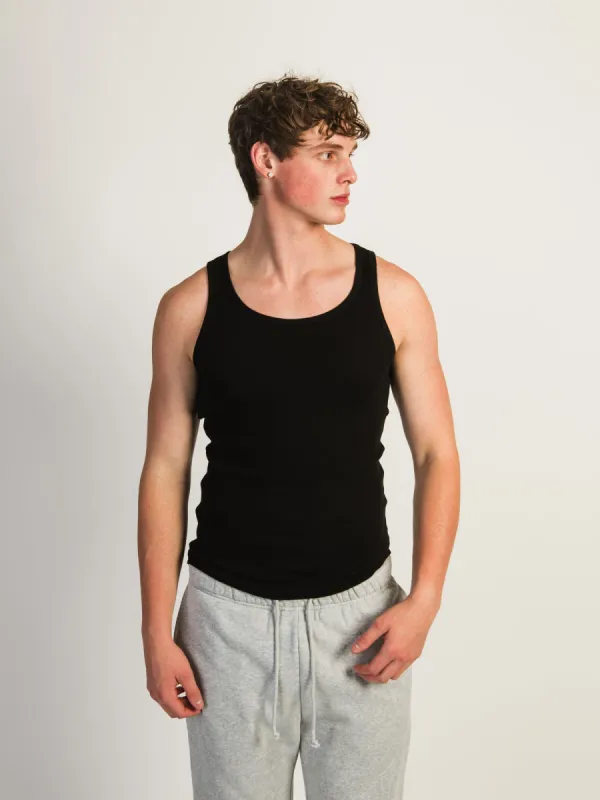 KOLBY RIB TANK - BLACK sold by Boathouse