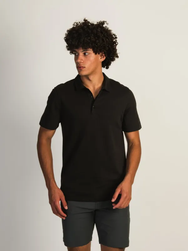 KOLBY KEEP COOL POLO - BLACK sold by Boathouse