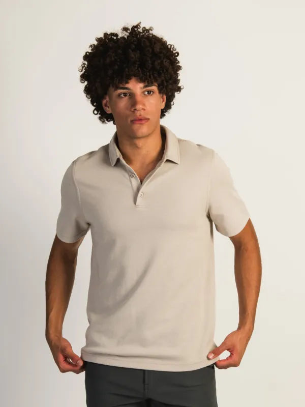 KOLBY KEEP COOL POLO - PEBBLE sold by Boathouse
