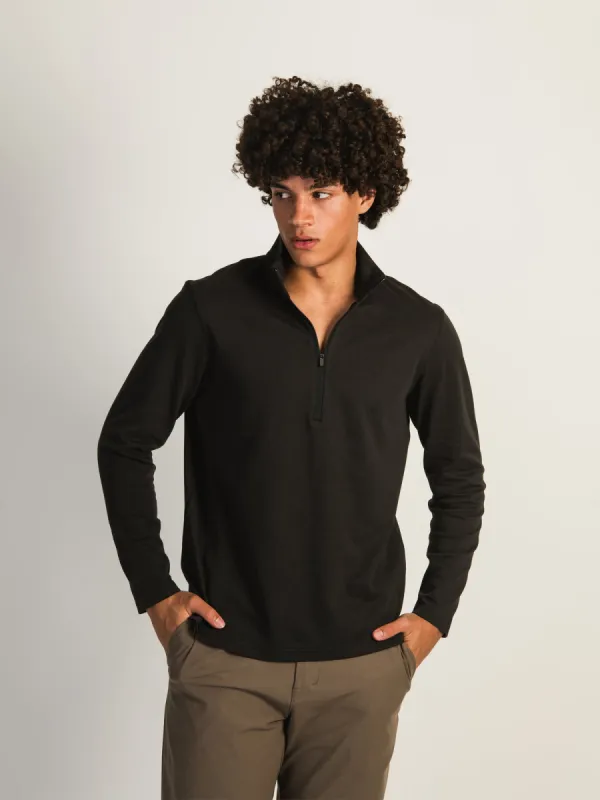 KOLBY KEEP COOL 1/2 ZIP - BLACK sold by Boathouse
