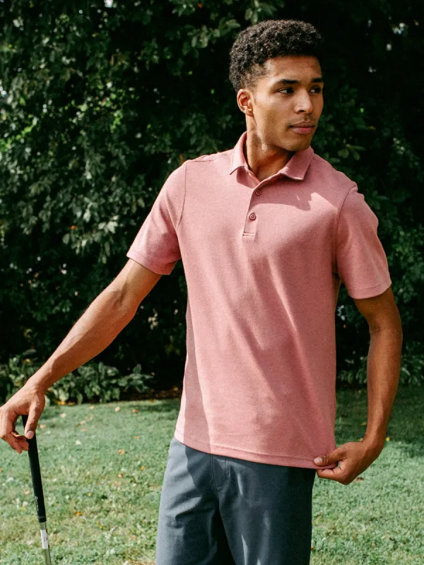 KOLBY KEEP COOL POLO - ROSE sold by Boathouse