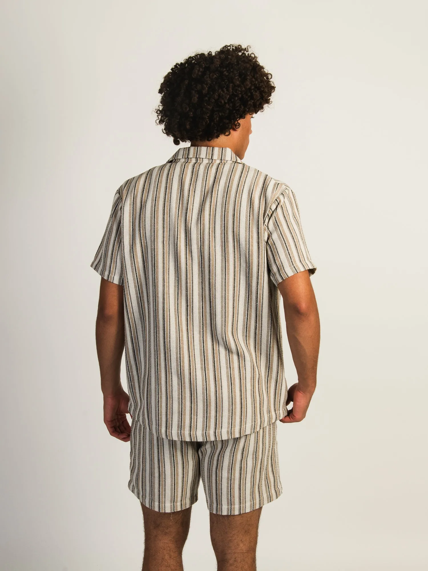 KOLBY STRIPE SHIRT - CREAM sold by Boathouse product image thumbnail 4