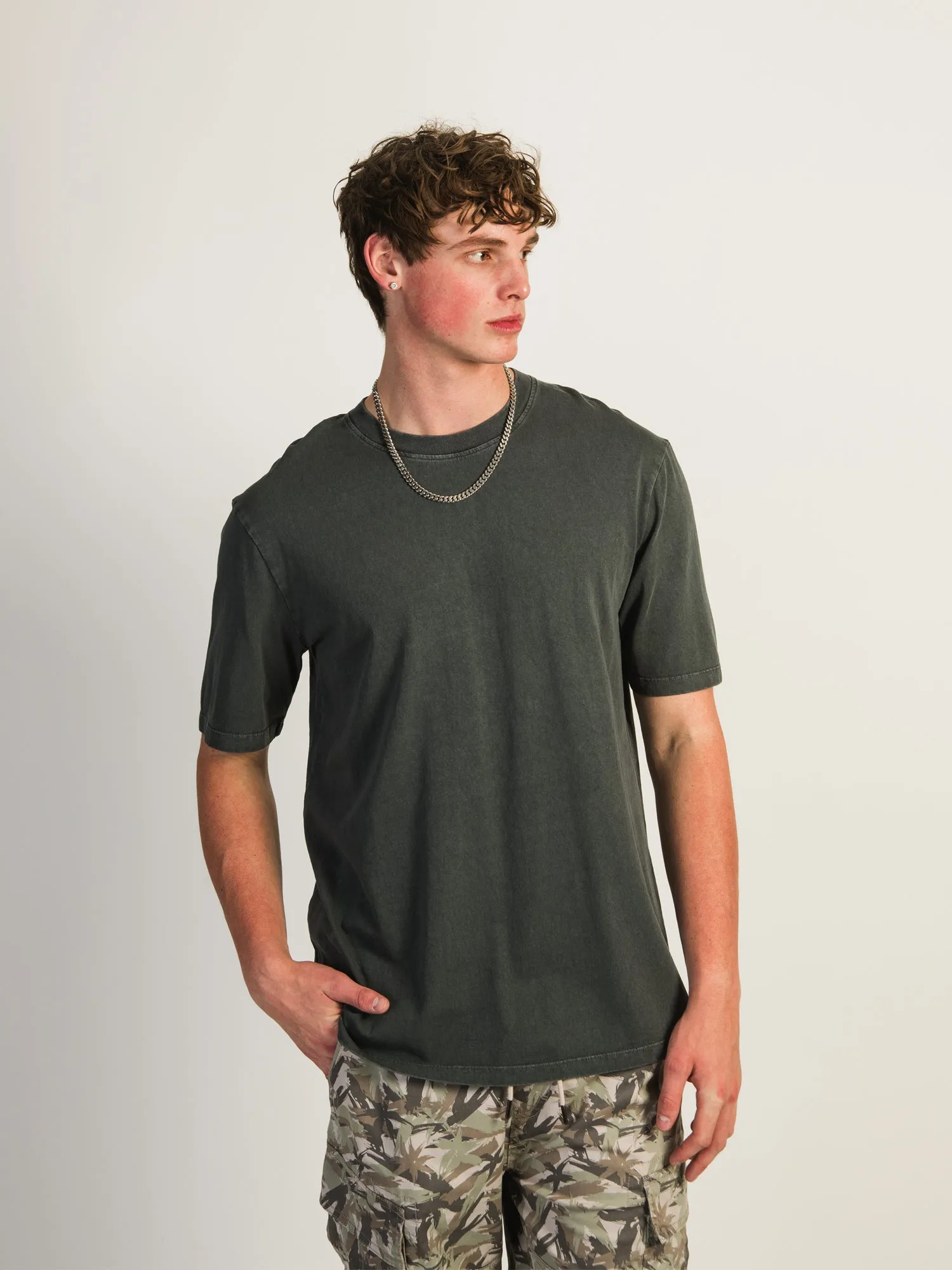 KOLBY OVERSIZED PREMIUM TEE - ASH sold by Boathouse