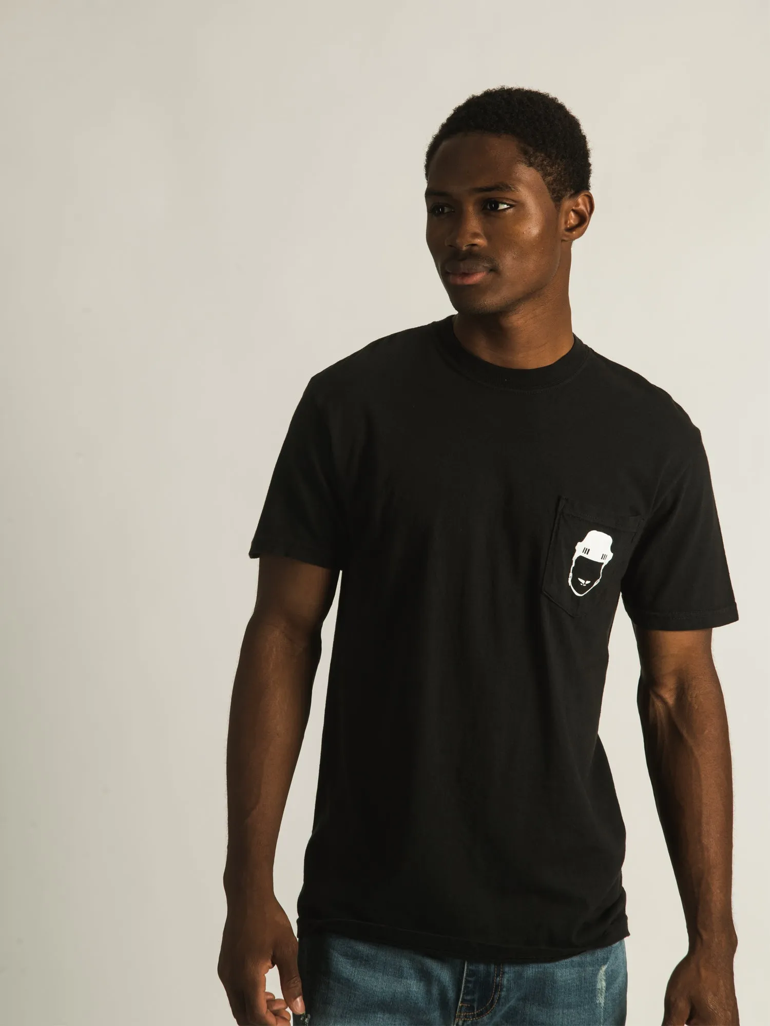 BARSTOOL SPORTS PINK WHITNEY REPEAT POCKET T-SHIRT sold by Boathouse product image thumbnail 3