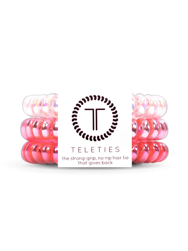 TELETIES HAIR TIE SMALL- THINK PINK sold by Boathouse