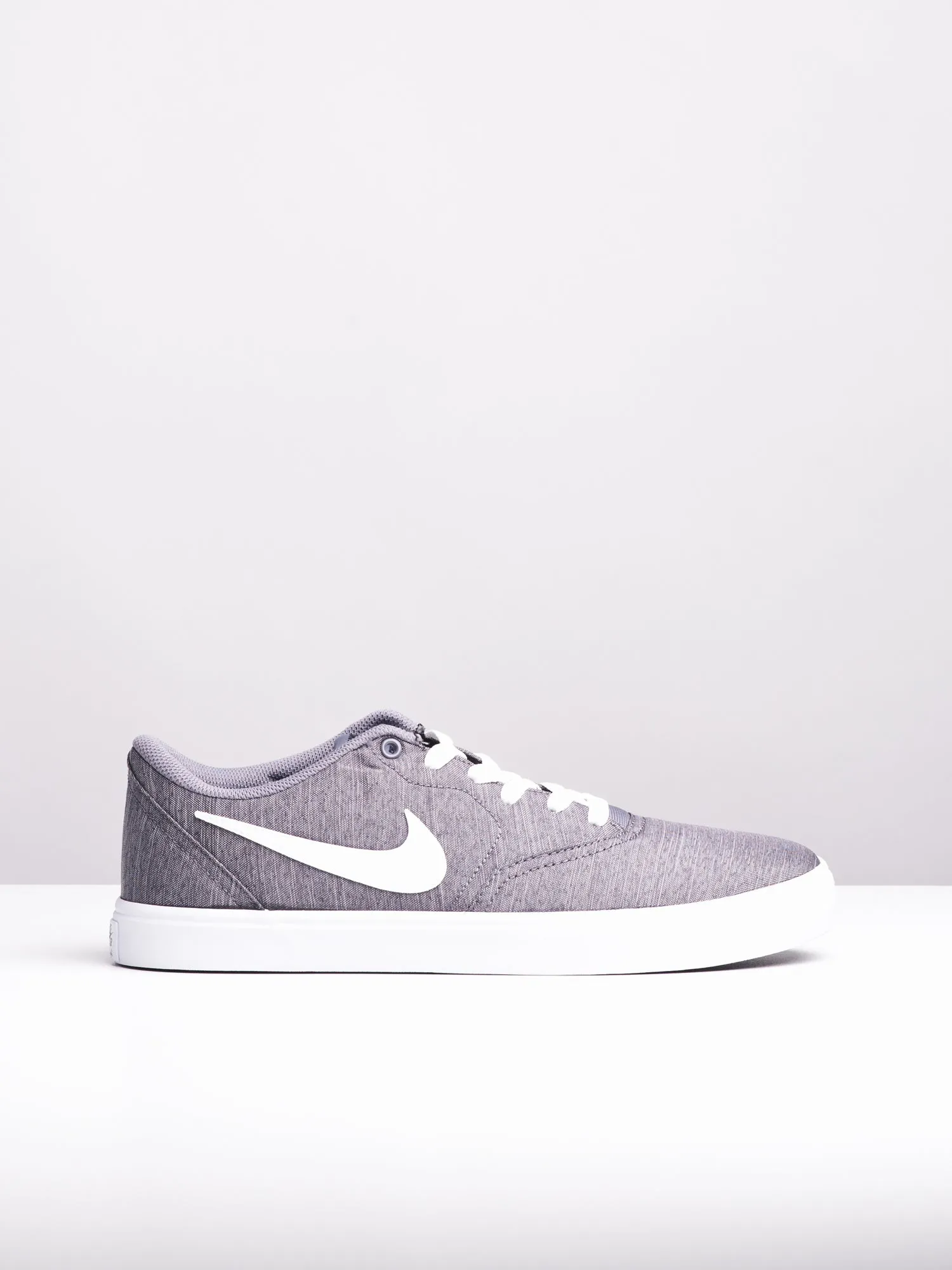 MENS SB CHECK SOLARSOFT - GUNSMOKE - CLEARANCE sold by Boathouse