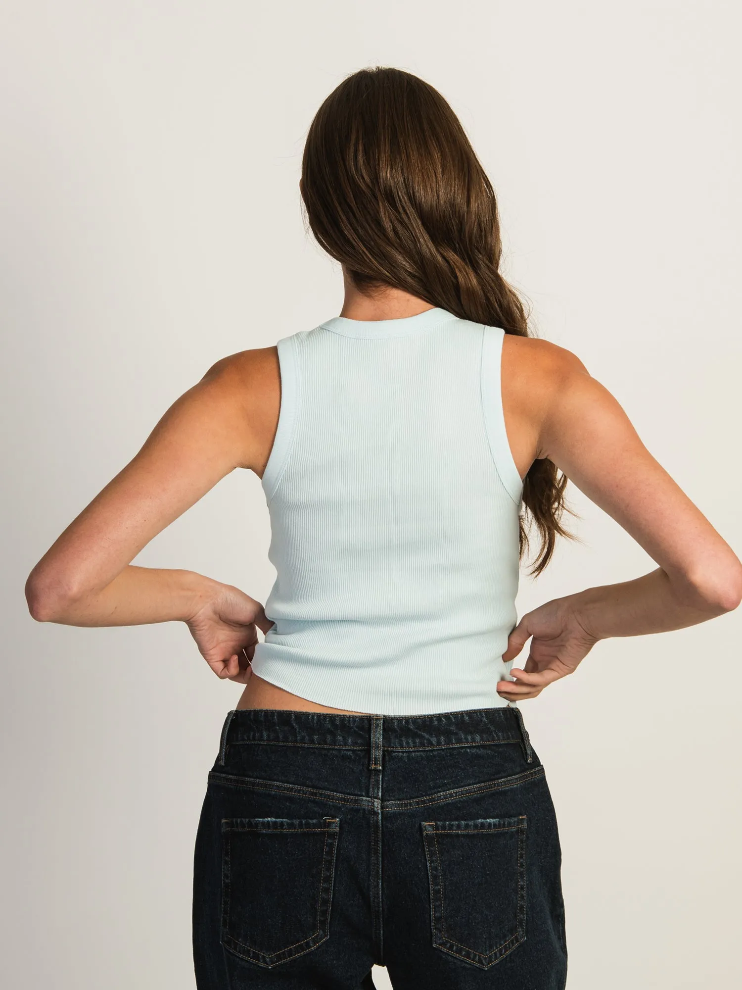 HARLOW KENDALL PRINT TANK - LIGHT BLUE sold by Boathouse product image thumbnail 3