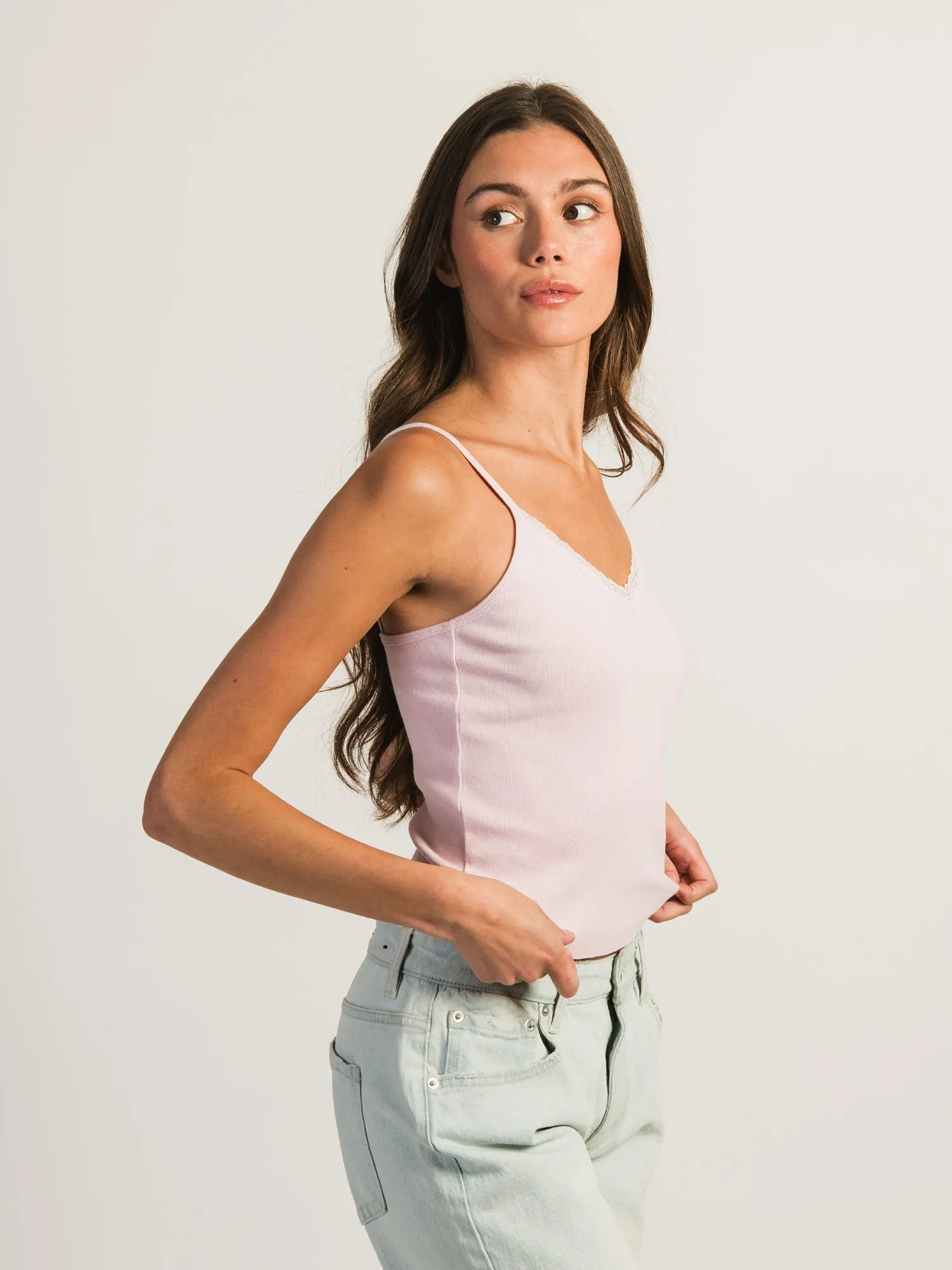 HARLOW ISLA TANK - LIGHT PINK sold by Boathouse product image thumbnail 2