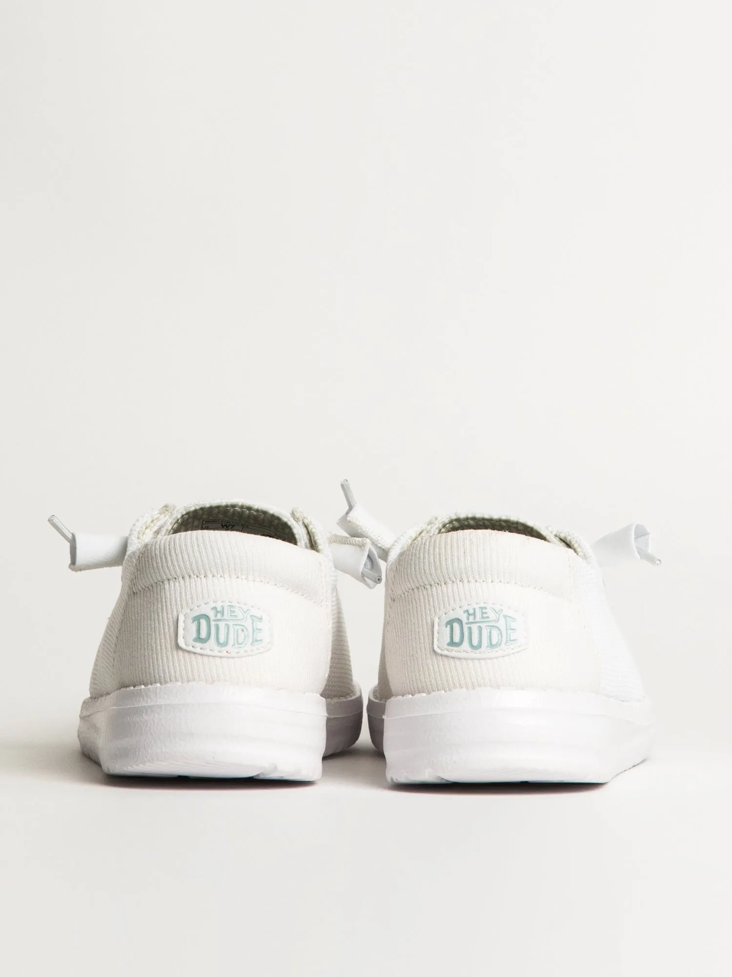 WOMENS HEYDUDE WENDY STRETCH SOX SNEAKER - WHITE sold by Boathouse product image thumbnail 5