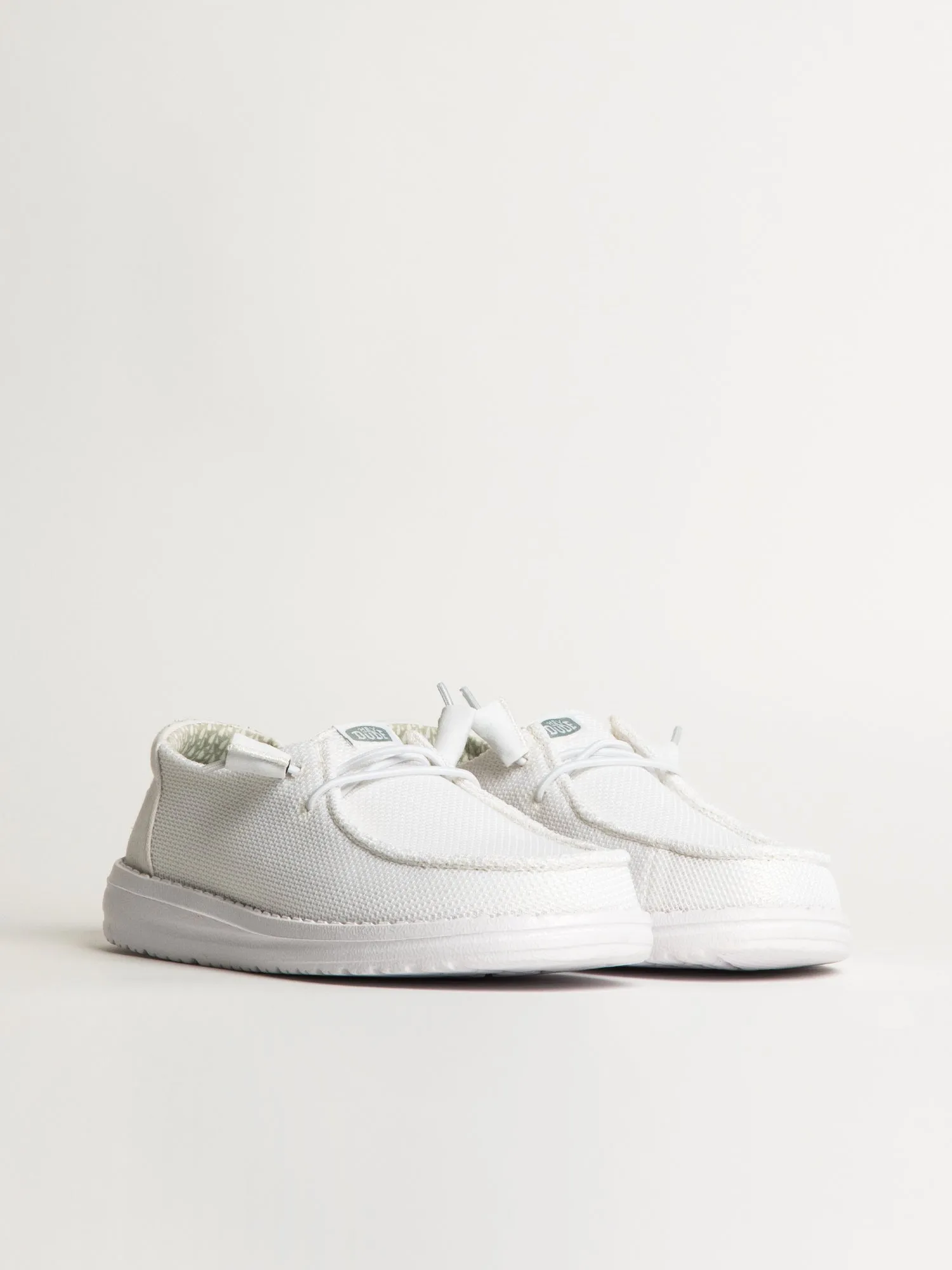 WOMENS HEYDUDE WENDY STRETCH SOX SNEAKER - WHITE sold by Boathouse product image thumbnail 2