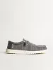 MENS HEYDUDE WALLY STRETCH SOX SLIP-ON - GREY sold by Boathouse