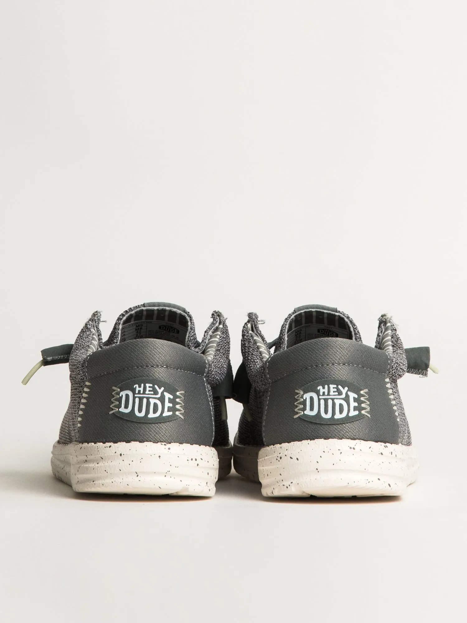 MENS HEYDUDE WALLY STRETCH SOX SLIP-ON - GREY sold by Boathouse product image thumbnail 5