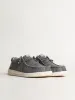 MENS HEYDUDE WALLY STRETCH SOX SLIP-ON - GREY sold by Boathouse