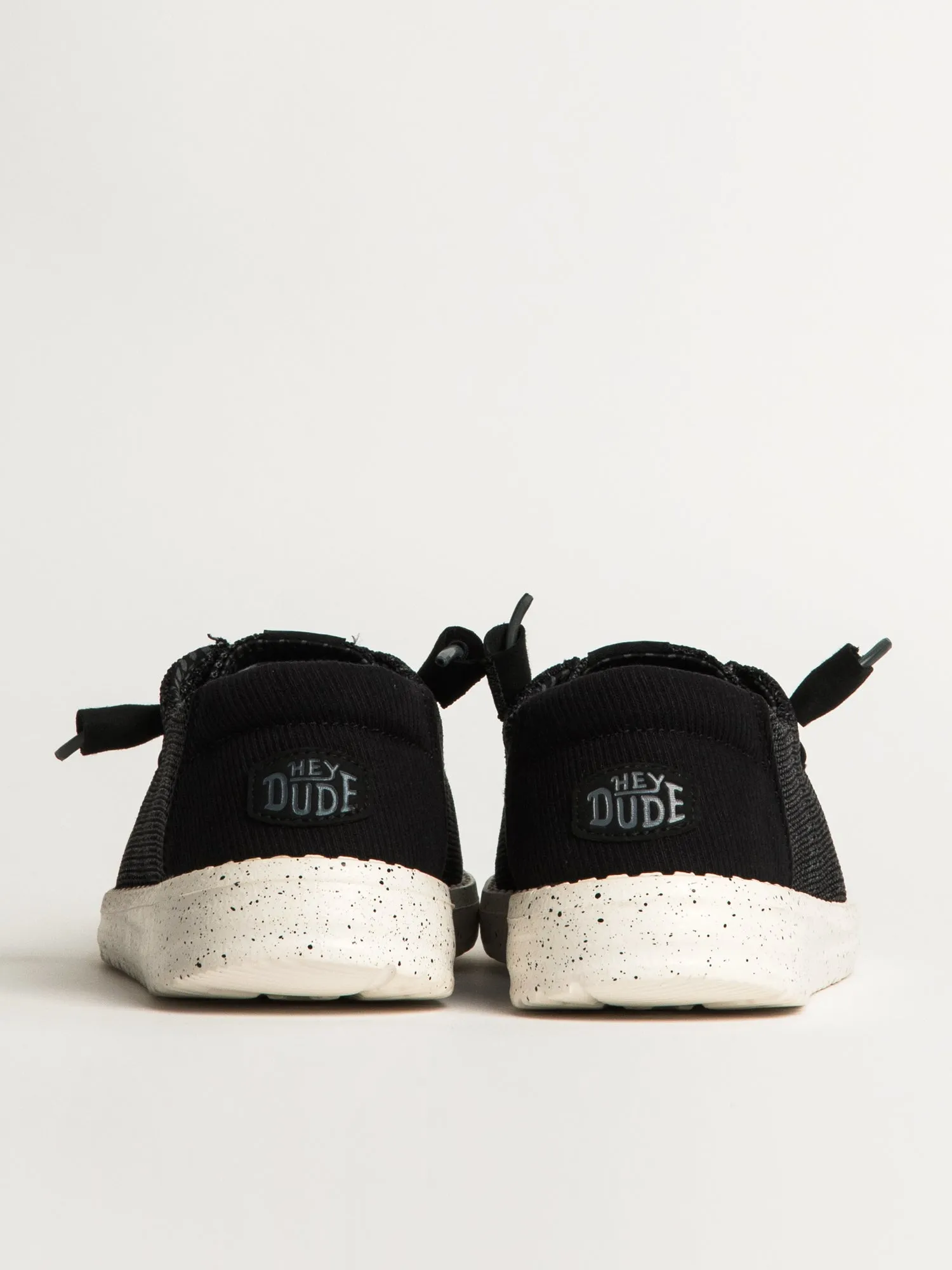 WOMENS HEYDUDE WENDY STRETCH SOX SNEAKER - BLACK/WHITE sold by Boathouse product image thumbnail 5