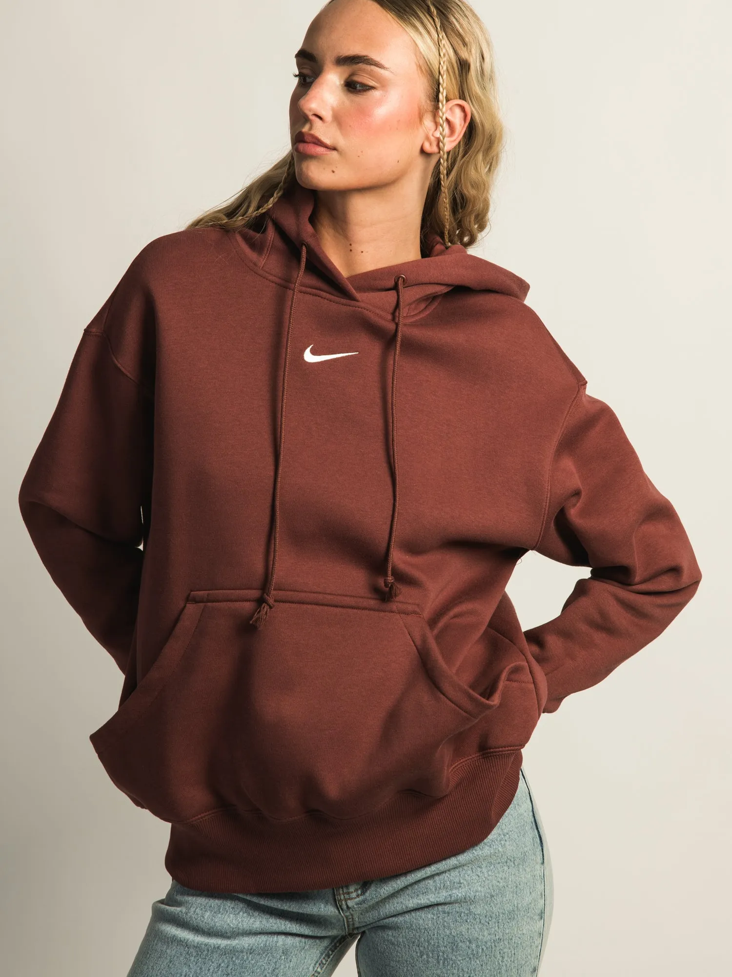 NIKE SPORTSWEAR PHOENIX FLEECE OVERSIZED PULLOVER HOODIE sold by Boathouse