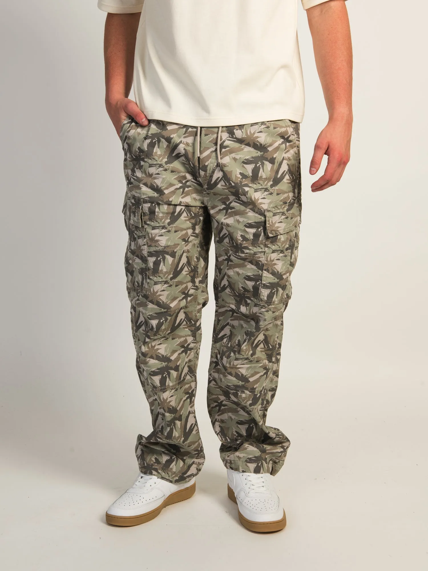 TAINTED RELAXED LIGHTWEIGHT CARGO - CAMOUFLAGE sold by Boathouse