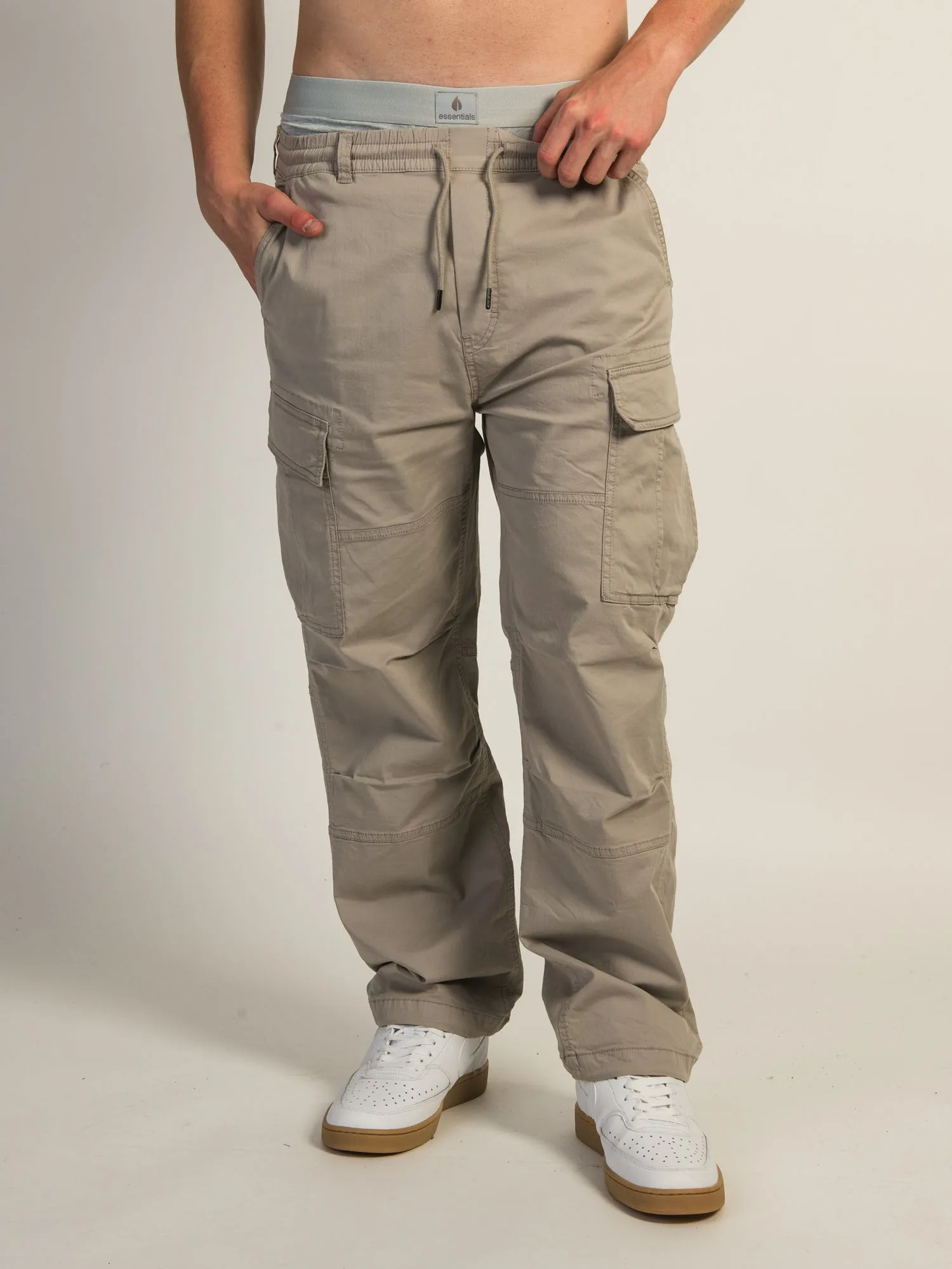 TAINTED RELAXED LIGHTWEIGHT CARGO - TAUPE sold by Boathouse product image thumbnail 3