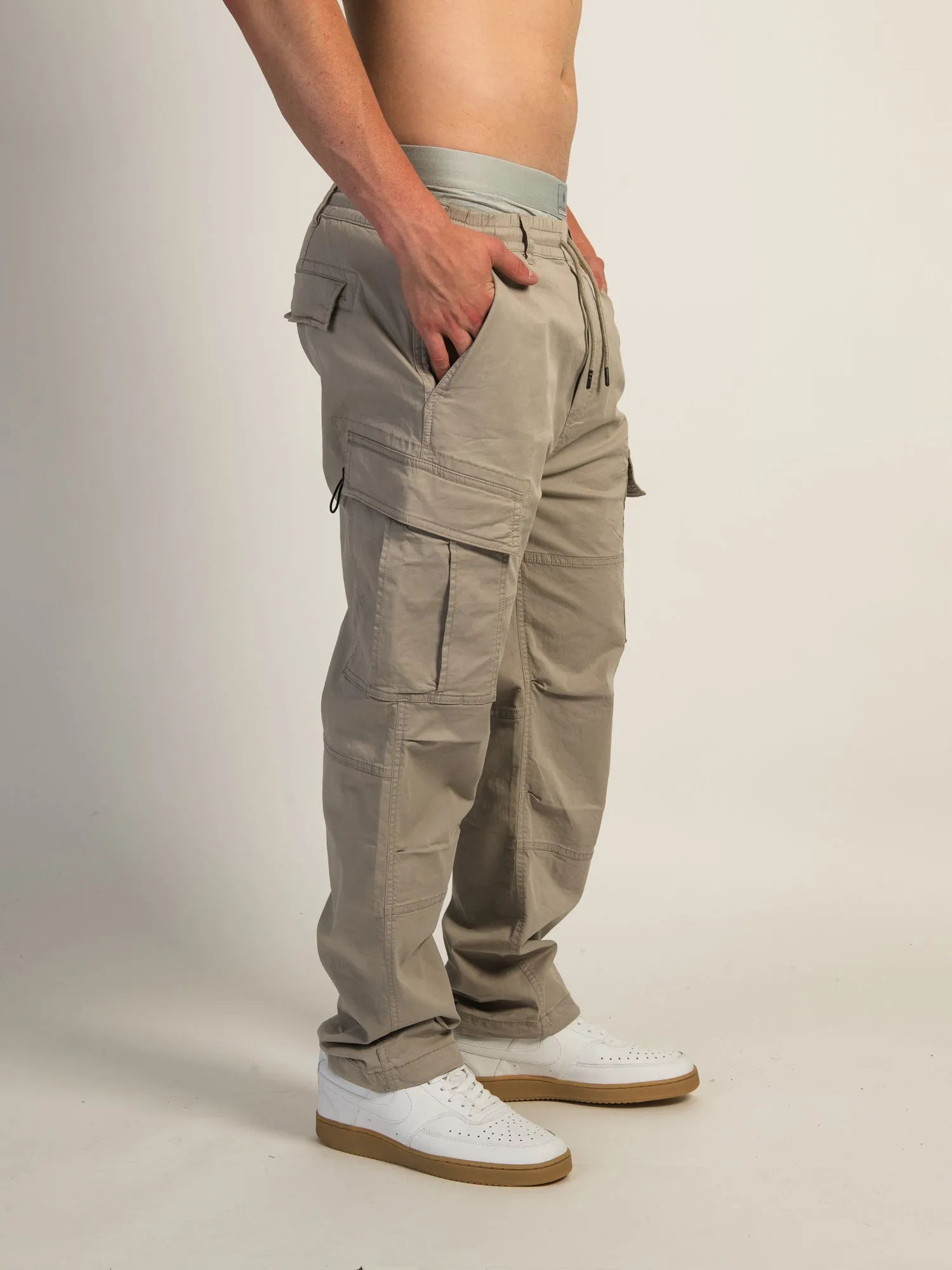 TAINTED RELAXED LIGHTWEIGHT CARGO - TAUPE sold by Boathouse product image thumbnail 4