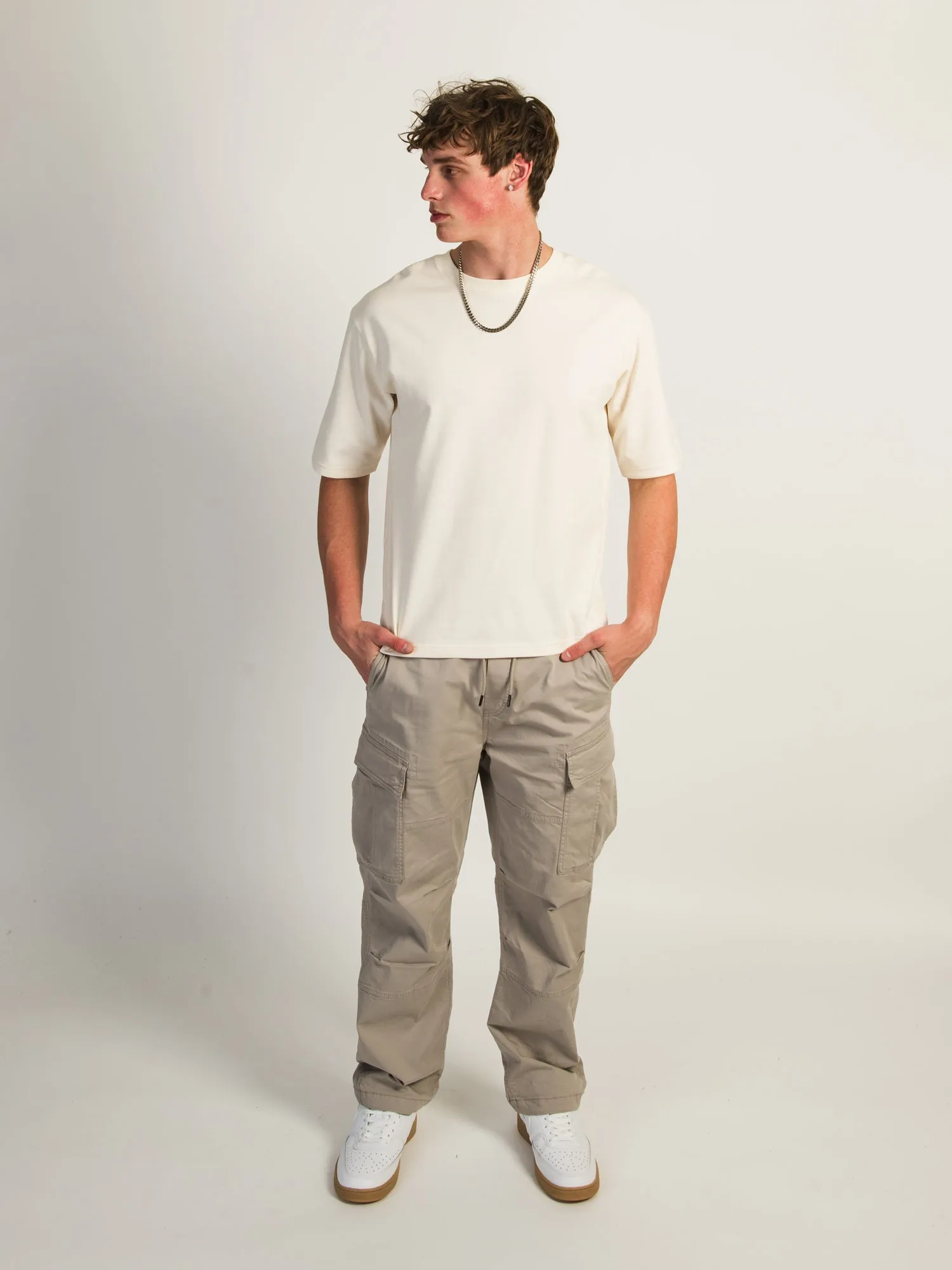 TAINTED RELAXED LIGHTWEIGHT CARGO - TAUPE sold by Boathouse product image thumbnail 2