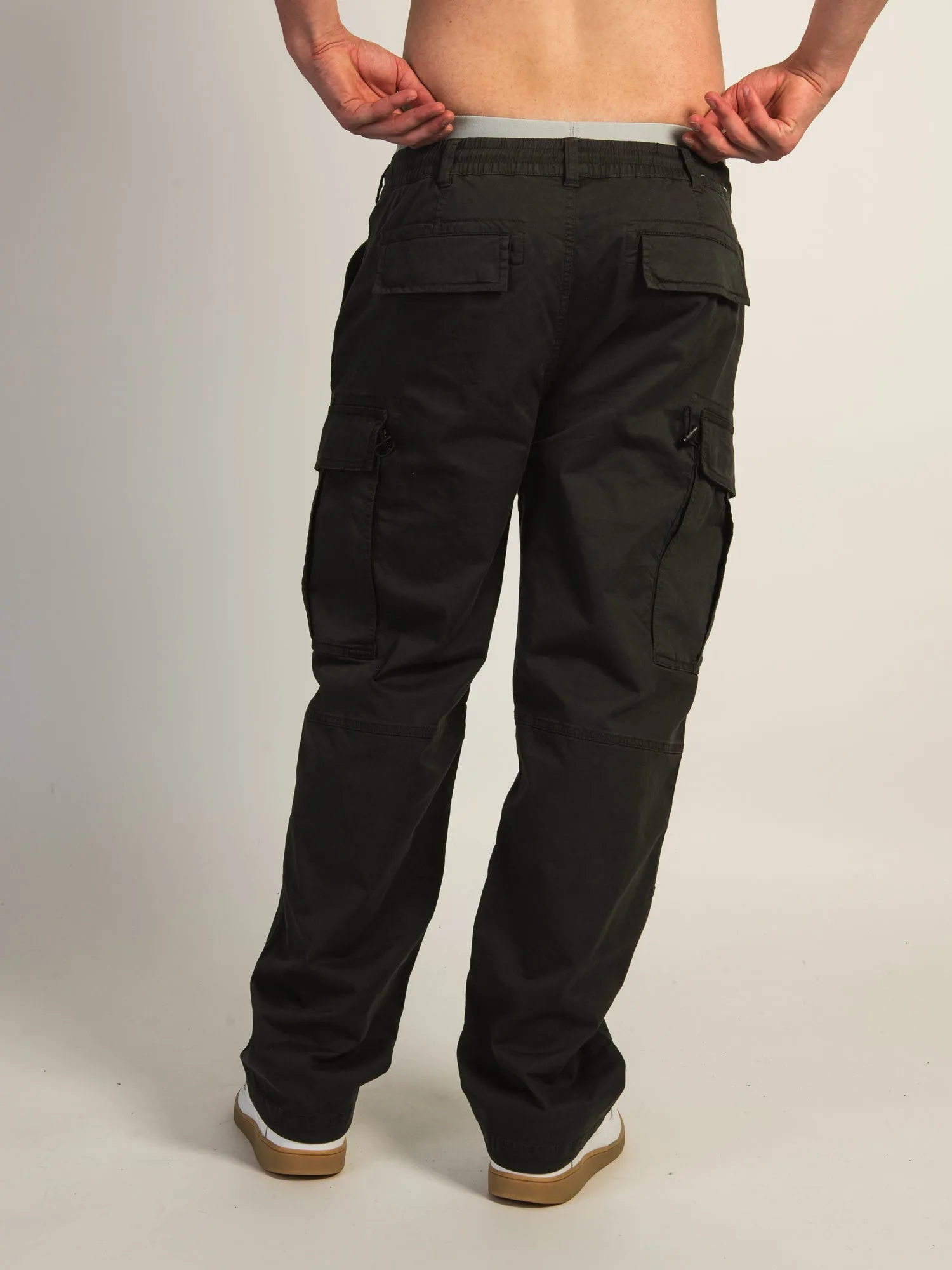 TAINTED RELAXED LIGHTWEIGHT CARGO - BLACK sold by Boathouse product image thumbnail 5
