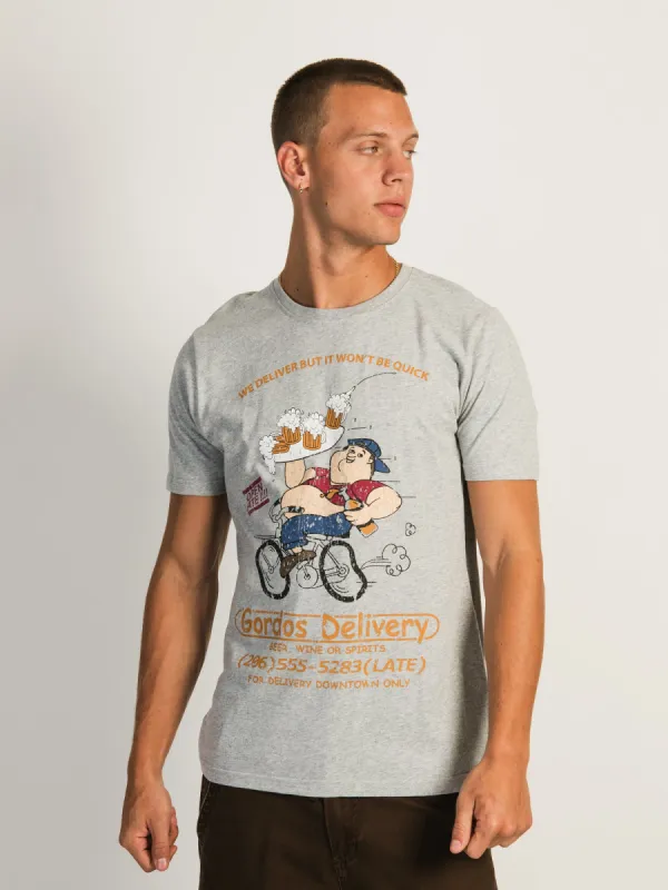KOLBY GRAPHIC T-SHIRT- GORDO's DELIVERY sold by Boathouse