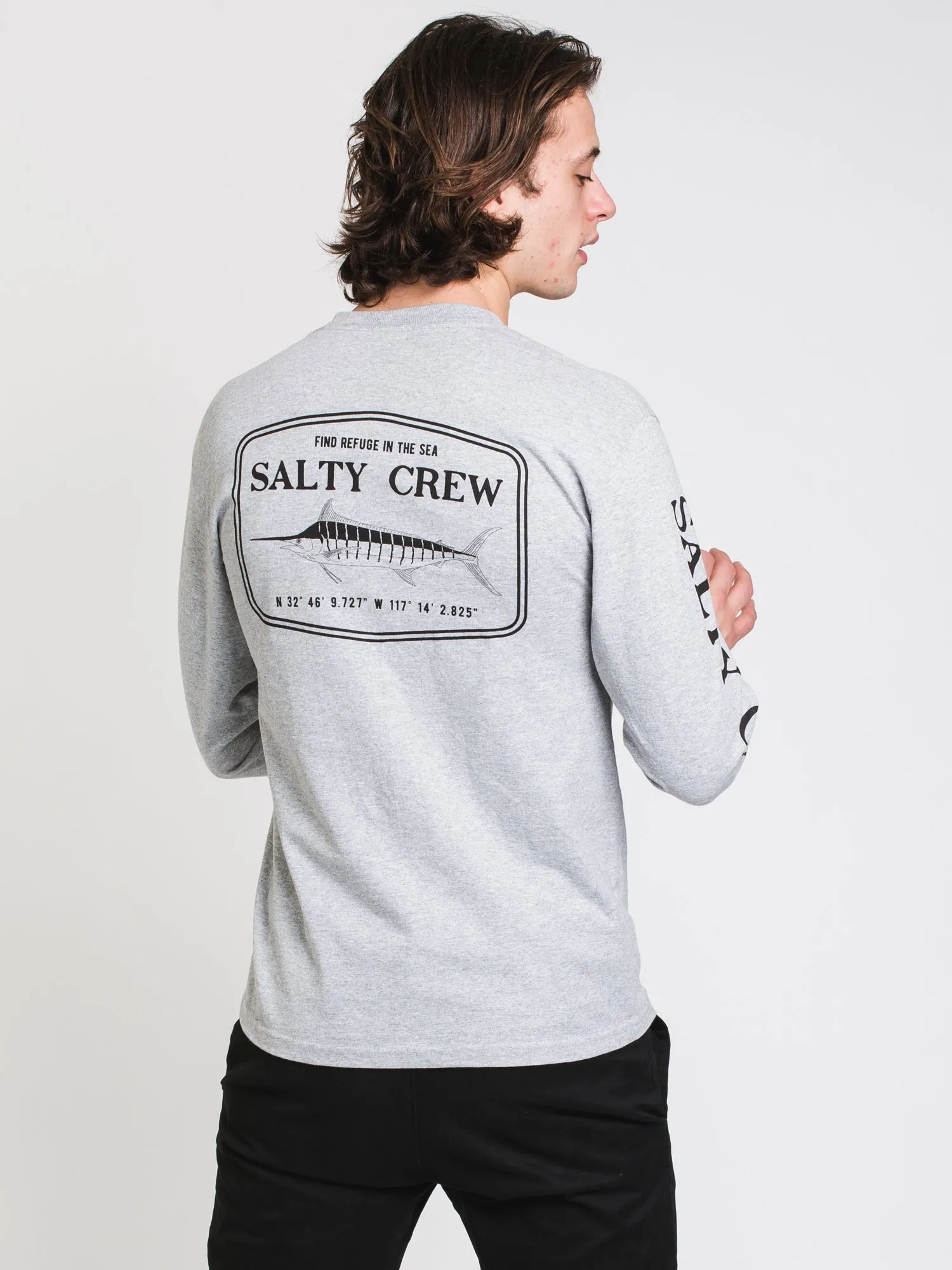 SALTY CREW STEALTH STANDARD LONG SLEEVE TEE - CLEARANCE sold by Boathouse product image thumbnail 2