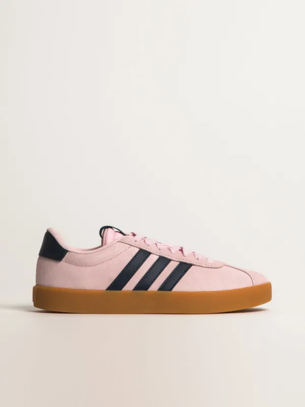 WOMENS ADIDAS VL COURT 3.0 SNEAKER - CLEAR PINK/LEGEND INK/GUM sold by Boathouse