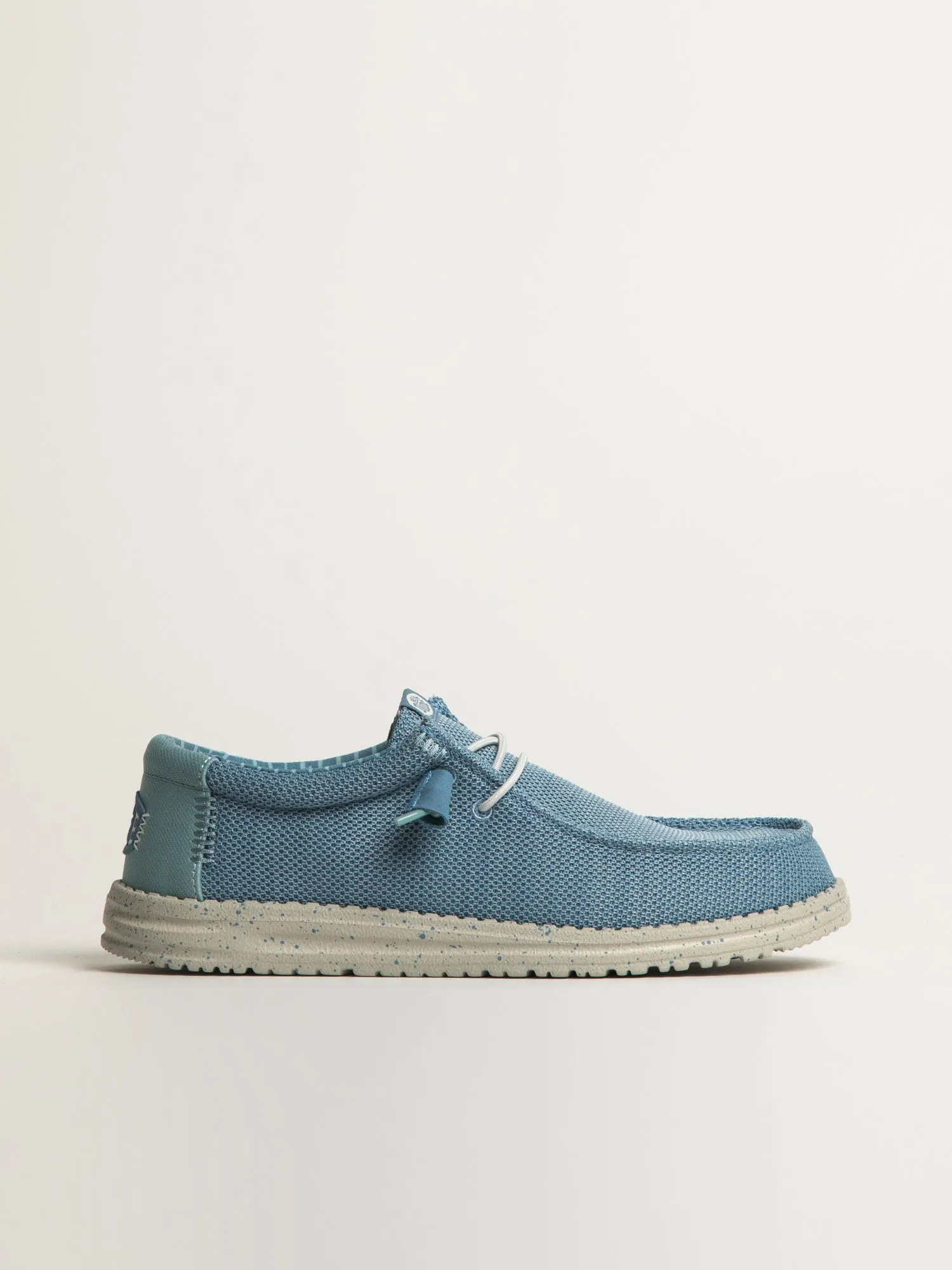 MENS HEYDUDE WALLY STRETCH SOX SLIP-ON - CLOUD BLUE sold by Boathouse
