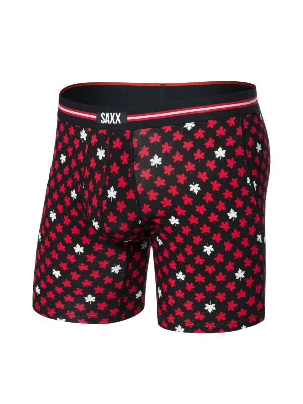 SAXX VIBE EXTRA BOXER BRIEF - MAPLE LEAF made by Boathouse