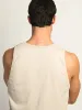 ISLAND HAZE BEER EMBROIDERED TANK TOP - TAUPE sold by Boathouse
