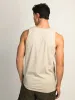 ISLAND HAZE BEER EMBROIDERED TANK TOP - TAUPE sold by Boathouse