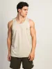 ISLAND HAZE BEER EMBROIDERED TANK TOP - TAUPE sold by Boathouse