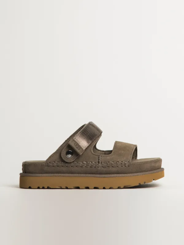WOMENS UGG GOLDENSTAR ADJUSTABLE SLIDE - SMOKE PLUM sold by Boathouse